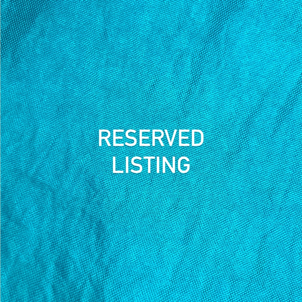 reserved listing for @eabull! do not purchase unless you are this user.